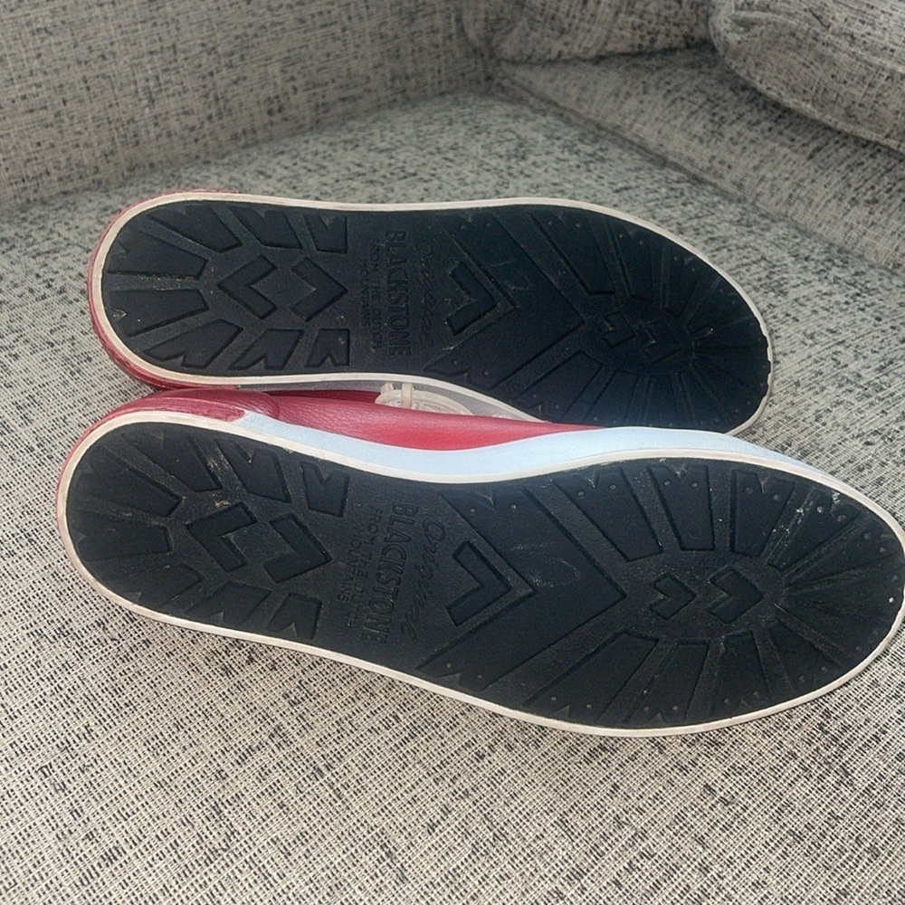 Blackstone Red Claret Sneaker Size 38 - Picture 9 of 11